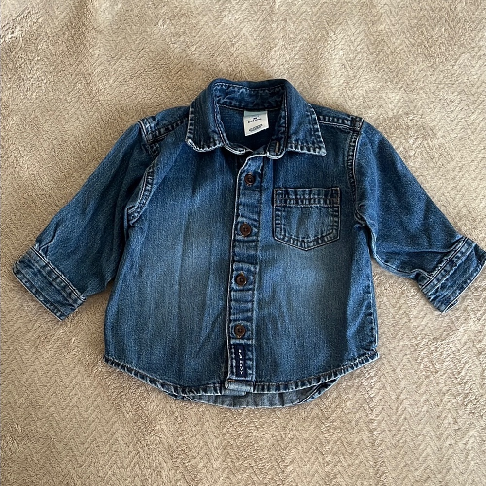 Old Navy Baby Denim Button up